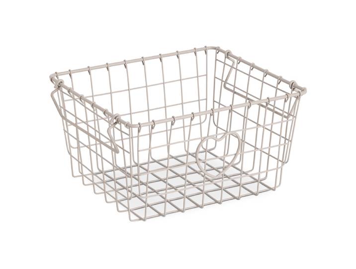 Panier de rangement Aliwo 25 x 15 x 30cm Gris