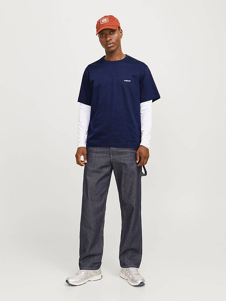 Jack & Jones Shirt "Paros" in Dunkelblau - M