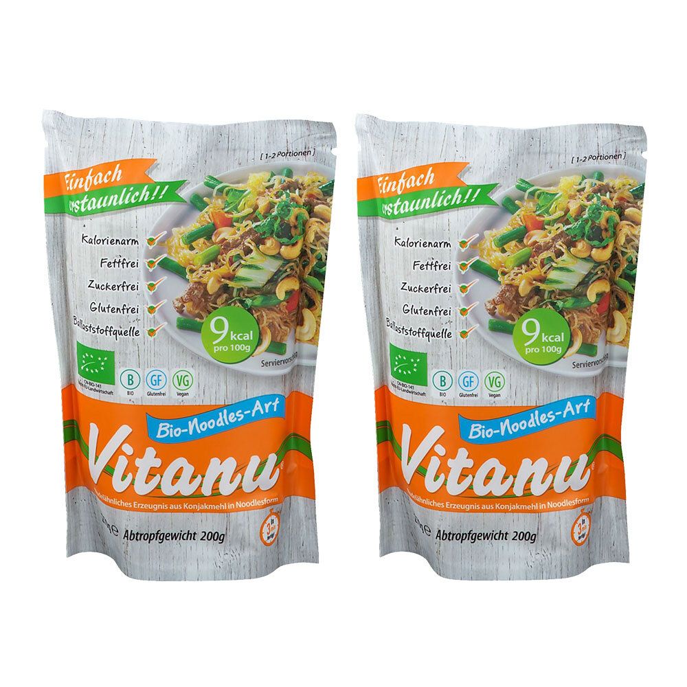 Vitanu Bio Noodles 2x200 g Sonstige