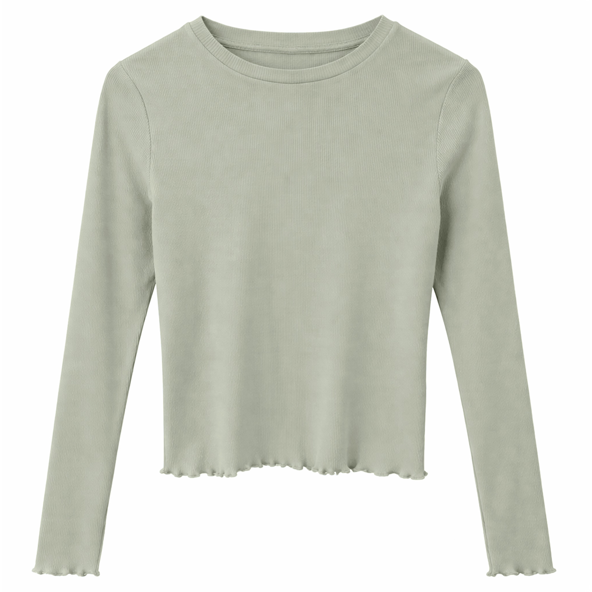 Mazine Babylock Hems Damen Longsleeves beige Größe M Lifestyle Hautfreundlich