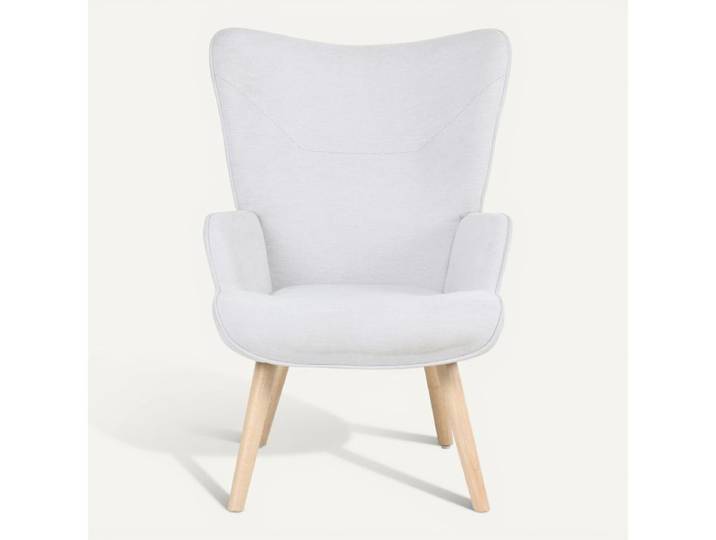 Fauteuil SIMON tissu beige