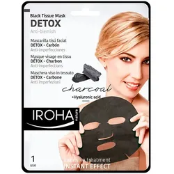 Iroha Nature Detox Black Tissue Mask 1 Einheit
