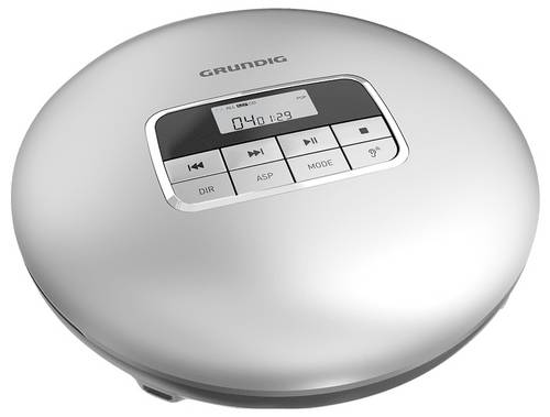 Grundig GCP1020 Tragbarer CD-Player CD, CD-R, CD-RW, MP3 Silber