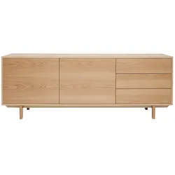 Sideboard skandinavisch helles Holz B195cm SID
