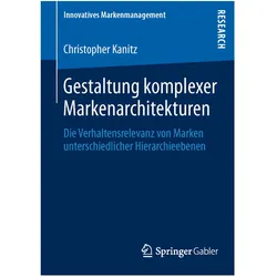 Gestaltung komplexer Markenarchitekturen, Fachbücher von Christopher Kanitz