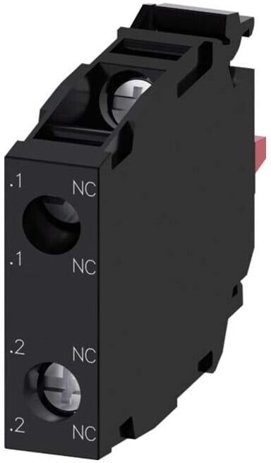 Siemens Module de contact industriel numérique avec 2 éléments de commutation 3SU1400-1AA10-1EA0 (3SU14001AA101EA0)