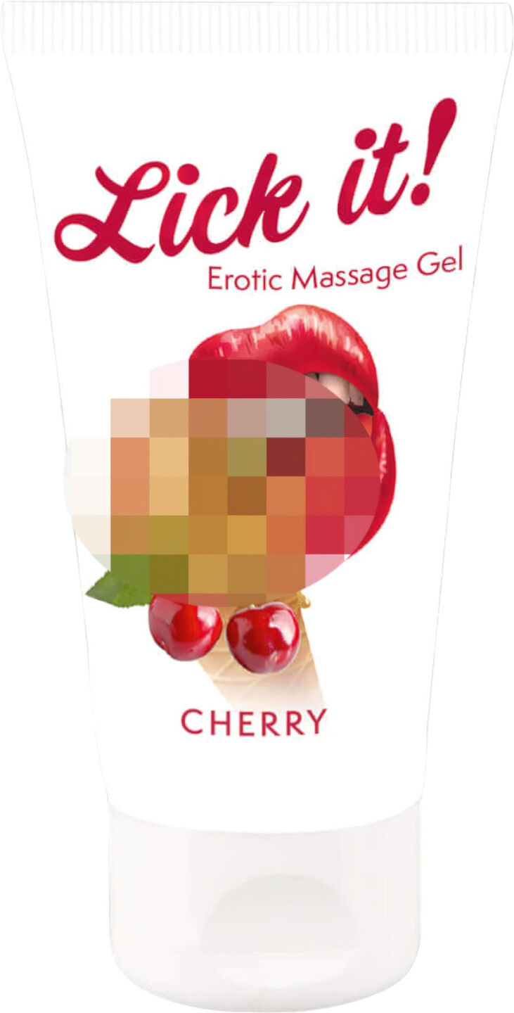 Lick-it Lick it! - 2-in-1 Edible Lubricant - Cherry (50ml)