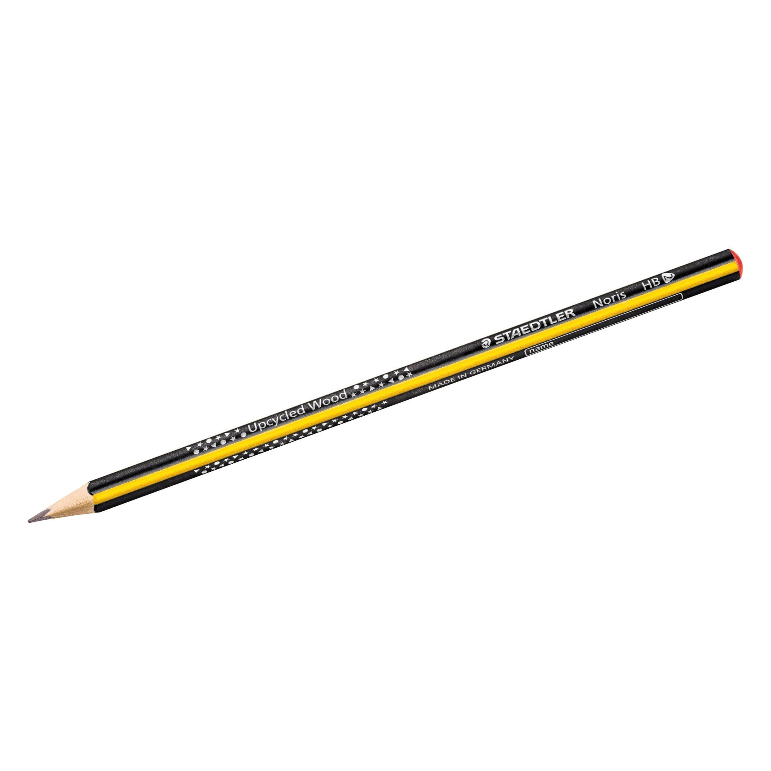 Staedtler Noris 183-HB Bleistifte HB schwarz/gelb 12 St. (2 mm, HB, 12x) (183-HB)