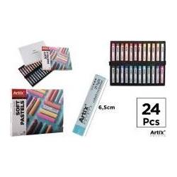 Artix Weiche, trockene Pastellkreiden, 24 Farben (57526311)