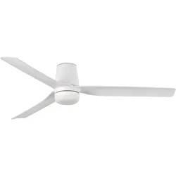DC Deckenventilator Punt Tub Weiß mit LED