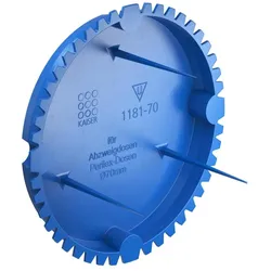 KAISER 1181-70 Unterputz Signaldeckel, für Einbauöffnung Ø 70 mm 118170  - 250 Stück