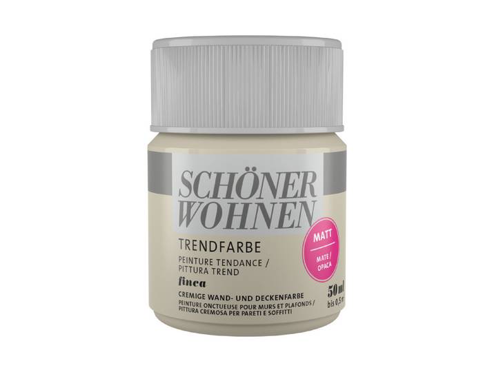 Schöner Wohnen Farbige Dispersion Trendfarbe Finca 0.05 l Matt