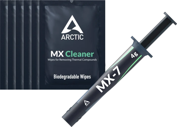 ARCTIC MX-7 Thermal Compound (4g) + 6x Arctic MX Cleaner