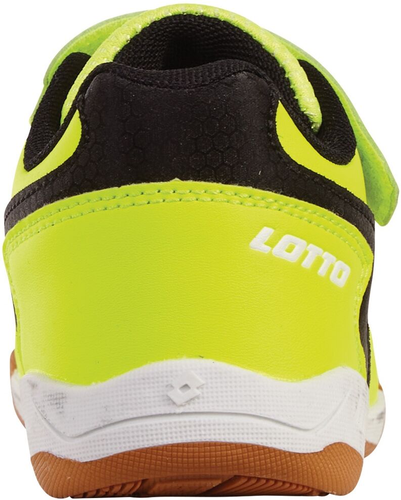 Hallenschuh LOTTO, Jungen, Gr. 27, gelb (fr.gelb, schwarz), Synthetik, mehrfarbig, Schuhe Hallenschuh, - auch für den Hallensport