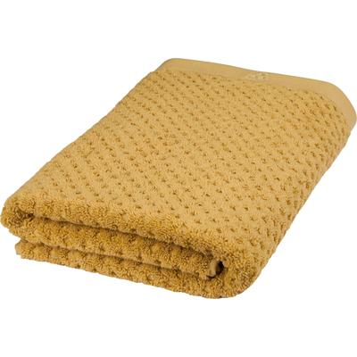 Duschtuch ROSS "Harmony", gelb (senf), B:70cm L:140cm, Frottier, Baumwolle, Handtücher, 100 % Baumwolle, Hoch Tief Struktur, viele Farben