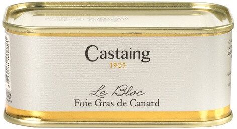 Castaing Bloc de foie gras de pato .