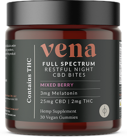 Vena CBD Full Spectrum Restful Night Bites
