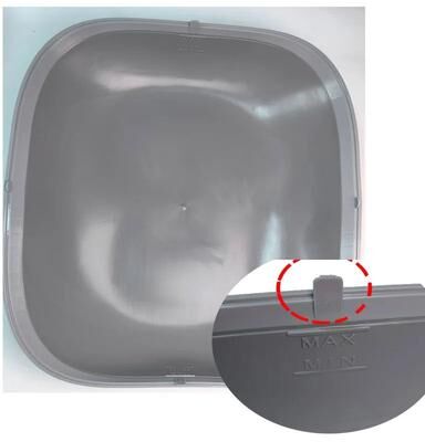 Uplift Treasures Automatic Cat Litter Box Waste Bin Accessories Set bottom Bracket