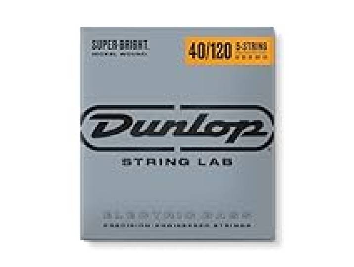 Jim Dunlop DBSBN40120 Corde Basse Nickel Super Brillant Lt-5 / St Bass
