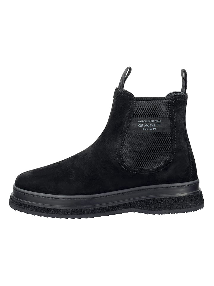 GANT Footwear Leder-Chelsea-Boots "Blistown" in Schwarz - 42