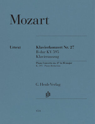 Henle Verlag Mozart Klavierkonzert Nr. 27