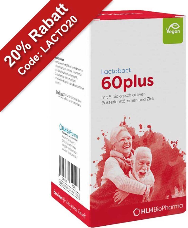 Lactobact 60plus magensaftresistente Kapseln 60stk