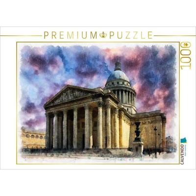 CALVENDO Puzzle Pantheon (ursprüngl. Sainte-Geneviève), Paris, Frankreich 1764 bis 1790 | 1000 Teile Lege-Größe 64x48cm Foto-Puzzle für glückliche Stu
