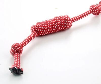 Inspire Essentials Durable Braided Rope Dog Chew Toy Interactive Training Tug Toy 6