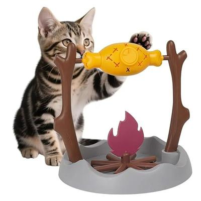 Rotatable "Roast & Flame" Smart Puzzle Feeder Interactive Cognitive Training Slow Bowl Rotatable "Roast & Flame" Smart Puzzle Feeder Interactive Cognitive Training Slow Bowl