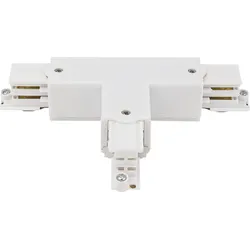 Artecta 3-Phase Left T-Connector Weiß (RAL9003)