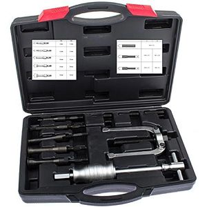 BGS-technic Lagerabzieher 97710, 11-tlg, für Grundloch & Innenlager, Spannweite 6 - 30 mm