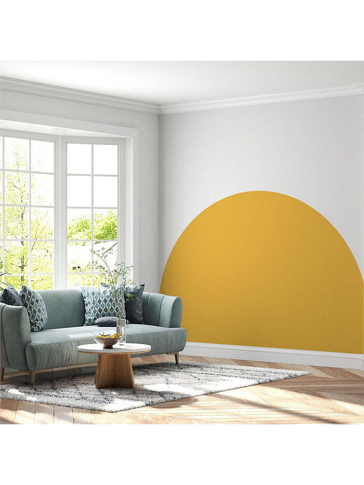 Wallity Wandsticker in Gelb - (B)100 x (H)60 cm - onesize