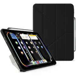 Pipetto Origami No3 OriginalCase iPad Pro 13" M4 (2024) Black (Apple iPad Pro 13 2024, Apple iPad Pro 13 2025), Tablet Hülle, Schwarz