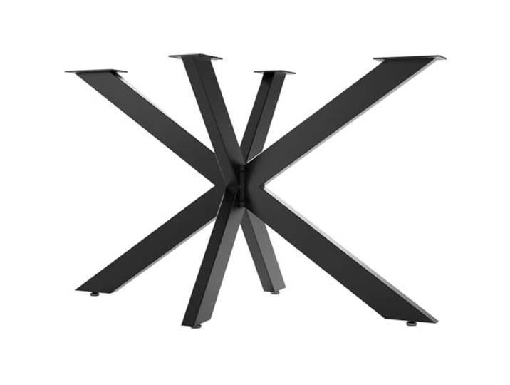 SOTOOLS Spider Tischgestell, 1200 x 680 x 710 mm, max. 500 kg, schwarz Kreuzgestell, Esstischgestell und Untergestell für Esstische.