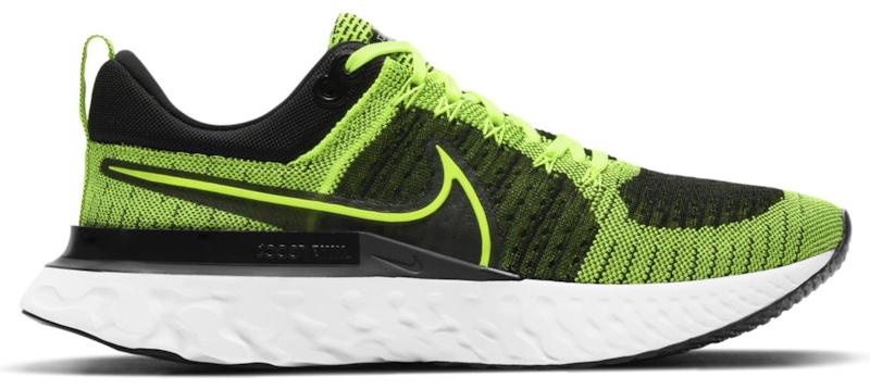 Nike React Infinity Run Flyknit 2 Volt Black - EU 47.5