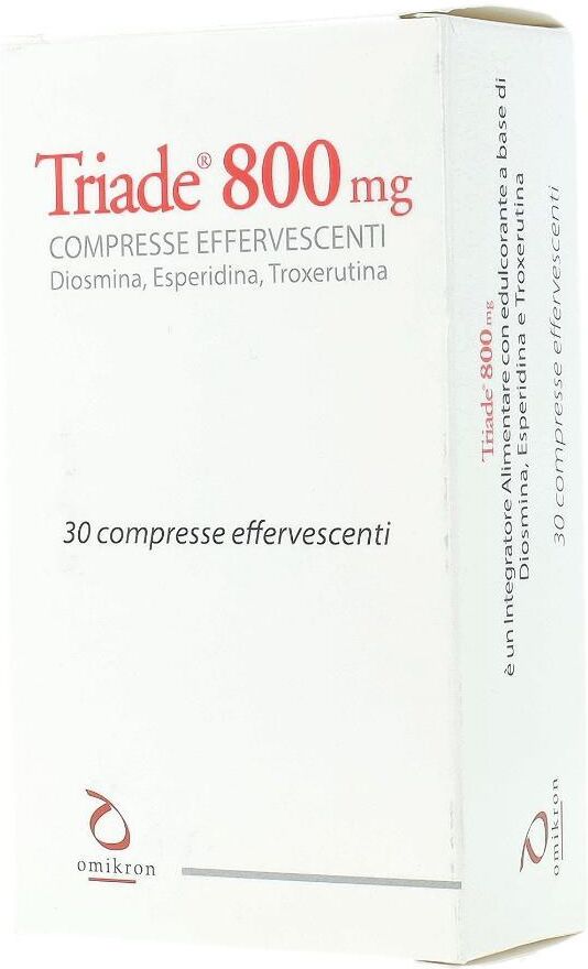 OMIKRON ITALIA Srl TRIADE 800MG 30CPR EFFERV