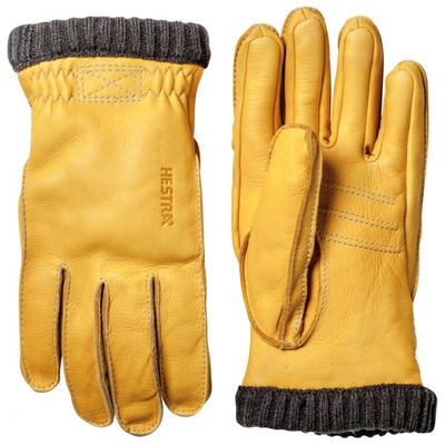Hestra - Deerskin Primaloft Rib - Handschuhe Gr 10 gelb