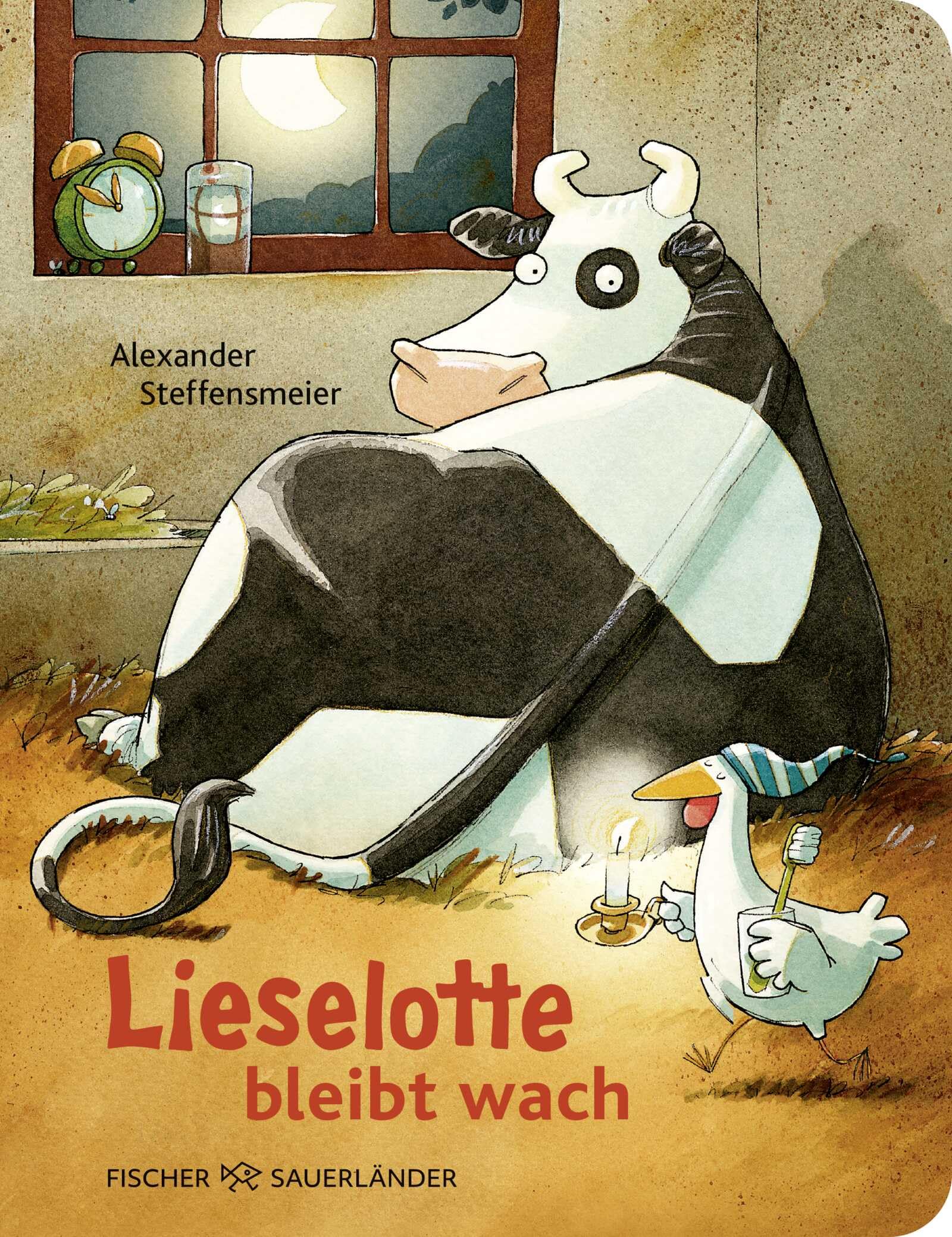 Alexander Steffensmeier - Lieselotte bleibt wach: Pappbilderbuch über das Einschlafen ab 2 - Preis vom 14.10.2026 23:07:16 h