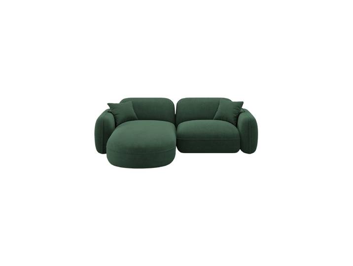 3-Sitzer Design Ecksofa „Lucien“ Strukturstoff Grün CXL by Christian Lacroix