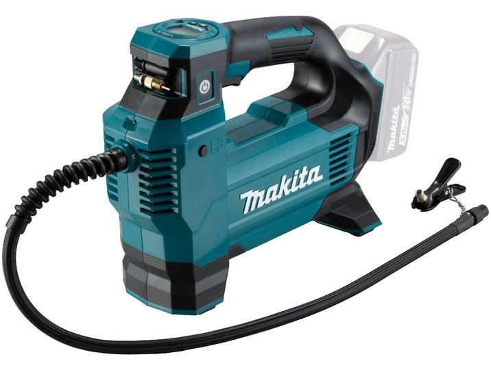 Kompressor MAKITA DMP181Z , blau (weiß, neutral), Kompressoren, Kompressor, 18 V, ohne Akku und Ladegerät