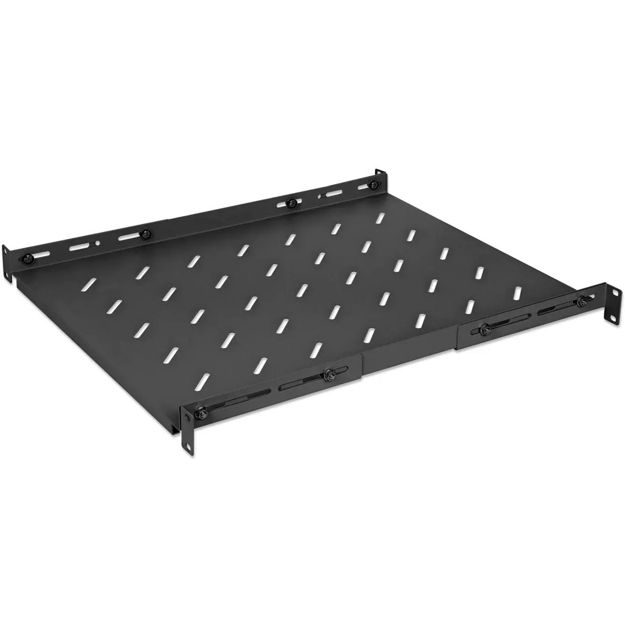 Intellinet 19"Fachboden variable Schienen 550mm tief schwarz