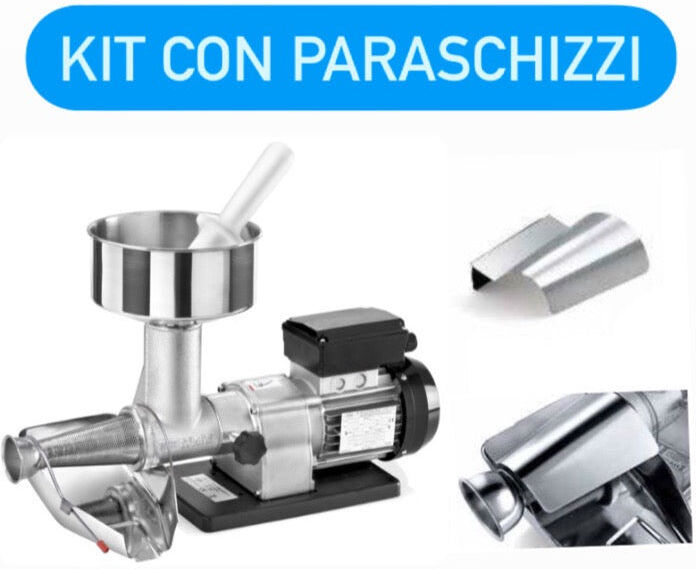 Ⓜ️🔵🔵🔵👌 Tre Spade kit SpremiTO + paraschizzi F14000/I+F14034 - Spremipomodoro elettri