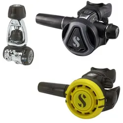 Scubapro - MK11 Evo INT 232/C370/R105 Octopus - Atemregler-Set - Farbe: Schwarz/Graphit