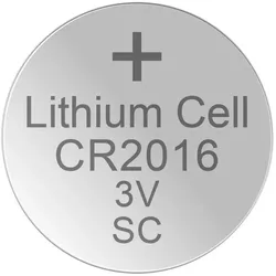 XCell Knopfzelle CR2016 5er Blister