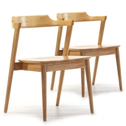 STUHL 2er-Set Venus Eiche Farbe