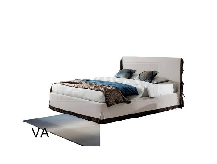 Xlmoebel Bett Luxus-Doppelbett im Landhausstil mit Lederpolsterung (Bett, Bett), Hergestellt in Europa
