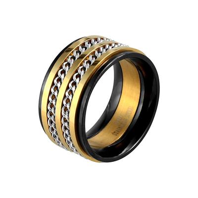 Fingerring JUST "langlebig" Gr. 54, silber (silberfarbig), Fingerringe, Damen, 54, Edelstahl, Fingerring