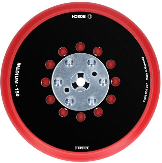 BOSCH Expert Multihole Universal backing pad, 150 mm, moyen (2608900007)