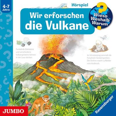 Wir erforschen die Vulkane [Wieso? Weshalb? Warum? Folge 4] - Sandra Noa,Silke Voigt, Audio, 9783833747380