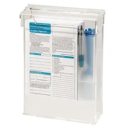 EICHNER Service-Box für 24-Stunden-Annahmetaschen transparent, 26x45x7.7 cm